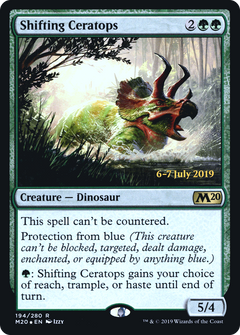 Shifting Ceratops [Core Set 2020 Prerelease Promos]-1