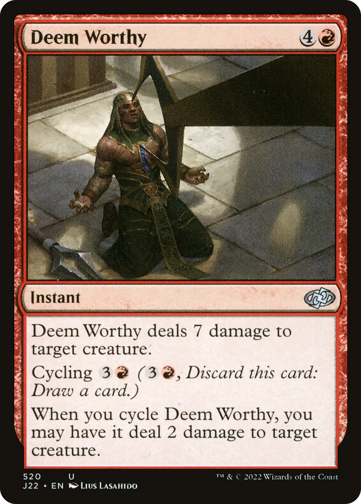 Deem Worthy [Jumpstart 2022]-1