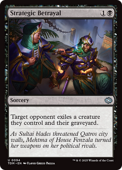 Strategic Betrayal [Tarkir: Dragonstorm]-1