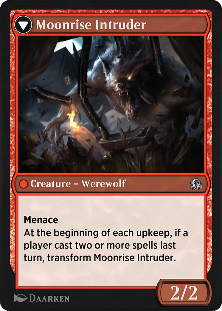 Village Messenger // Moonrise Intruder (SIR-184) - Shadows over Innistrad Remastered-2