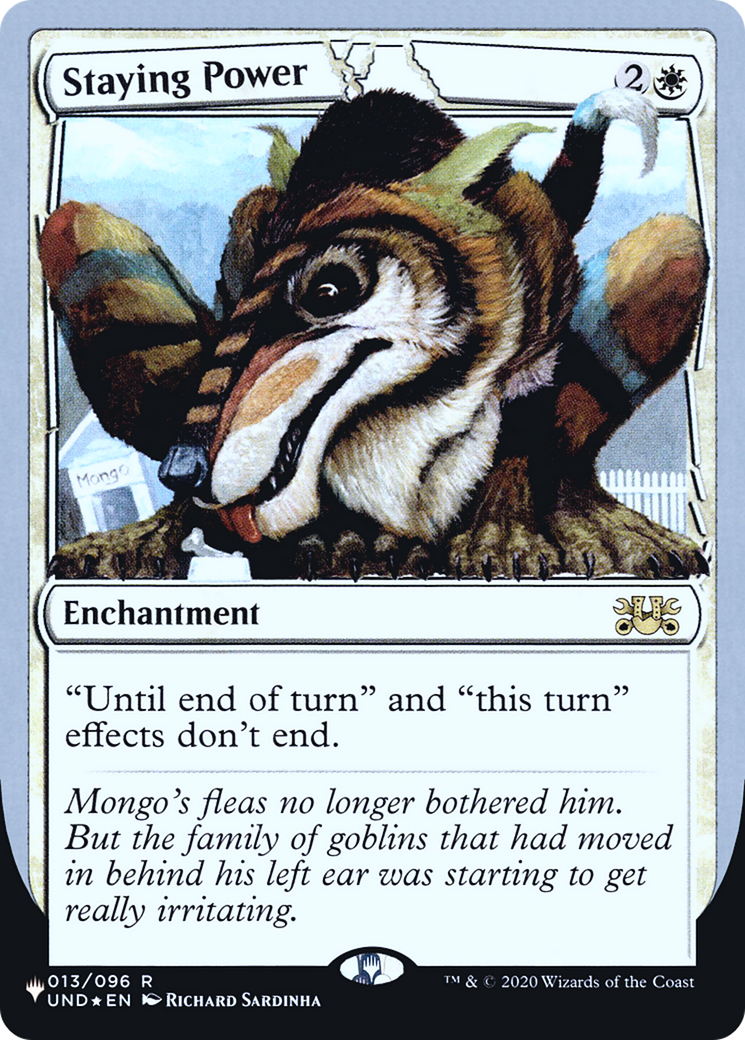 Staying Power (Unfinity Foil Edition) [The List]-1