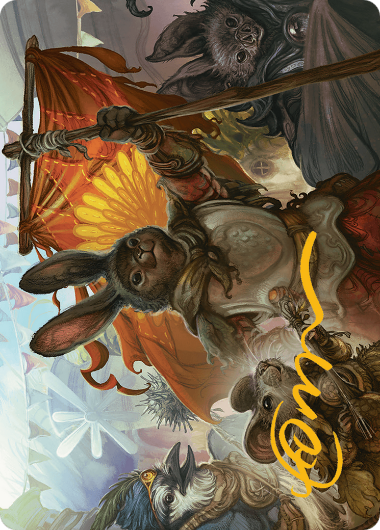 Valley Questcaller // Valley Questcaller (ABLB-037) - Bloomburrow Art Series (Borderless)-1
