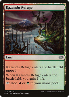 Kazandu Refuge [Planechase Anthology]-1