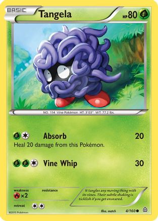 Tangela (4/160) [XY: Primal Clash]-1