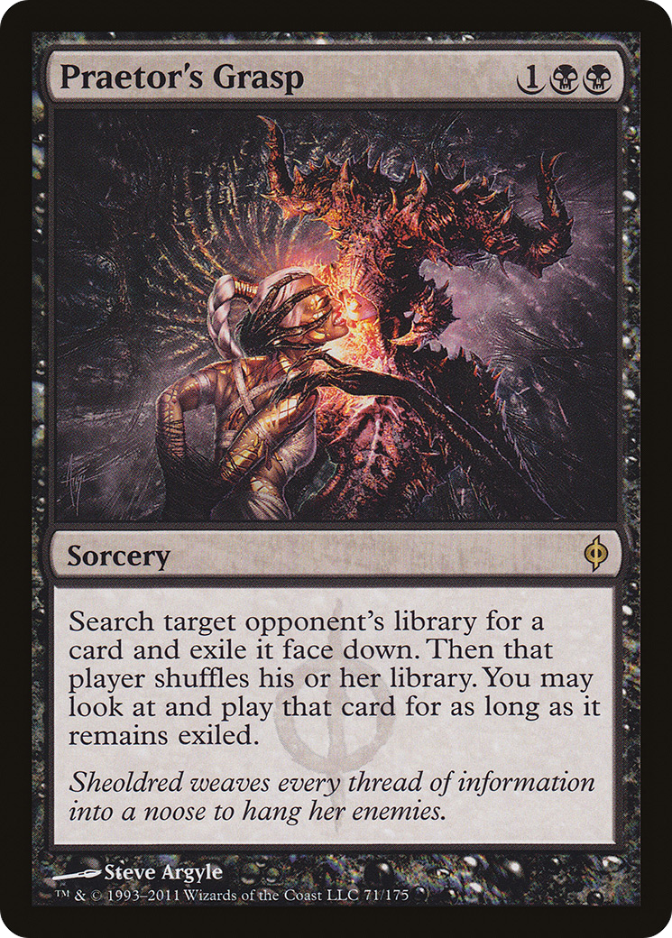 Praetor's Grasp [New Phyrexia]-1