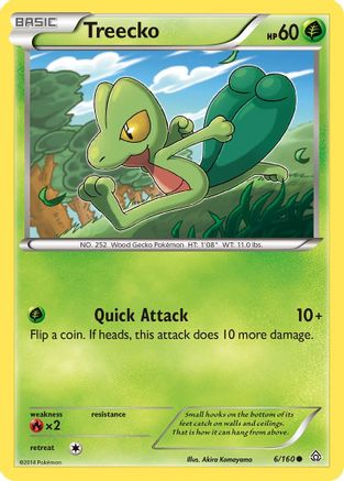 Treecko (6/160) [XY: Primal Clash]-1