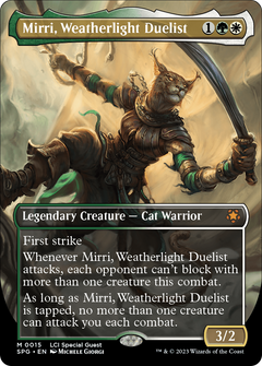 Mirri, Weatherlight Duelist (Borderless) [The Lost Caverns of Ixalan Special Guests]-1