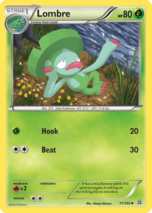 Lombre (11/160) [XY: Primal Clash]-1