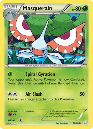 Masquerain (14/160) [XY: Primal Clash]-1