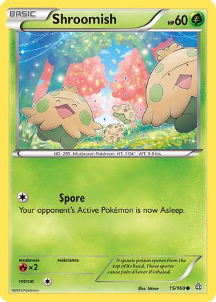Shroomish (15/160) [XY: Primal Clash]-1