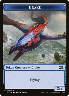 Drake (T2X2-010) - Double Masters 2022 Tokens-1