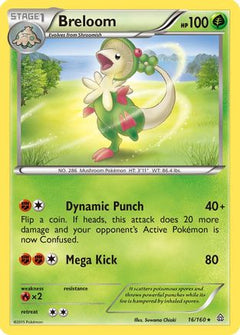 Breloom (16/160) [XY: Primal Clash]-1