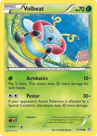 Volbeat (17/160) [XY: Primal Clash]-1