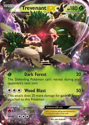 Trevenant EX (19/160) [XY: Primal Clash]-1