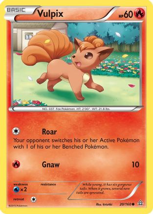 Vulpix (20/160) [XY: Primal Clash]-1