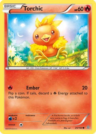 Torchic (25/160) [XY: Primal Clash]-1