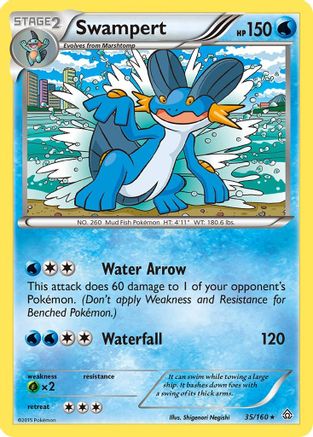 Swampert (35/160) [XY: Primal Clash]-1