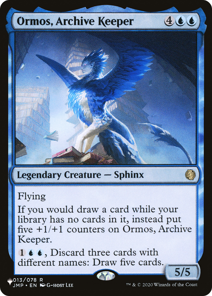Ormos, Archive Keeper [The List]-1