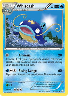 Whiscash (40/160) [XY: Primal Clash]-1