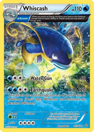 Whiscash (41/160) [XY: Primal Clash]-1