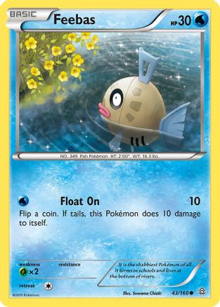 Feebas (43/160) [XY: Primal Clash]-1