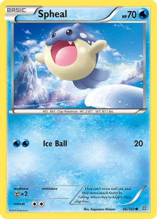Spheal (46/160) [XY: Primal Clash]-1