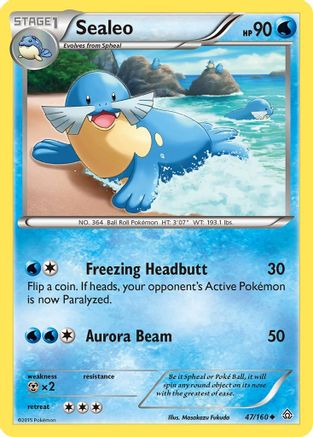 Sealeo (47/160) [XY: Primal Clash]-1