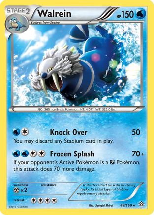 Walrein (48/160) [XY: Primal Clash]-1