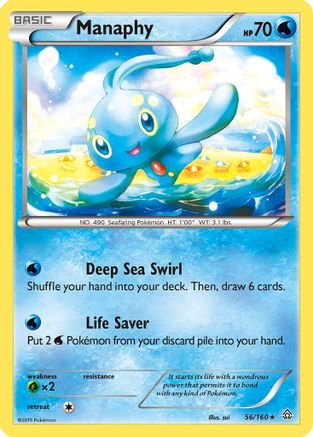 Manaphy (56/160) [XY: Primal Clash]-1