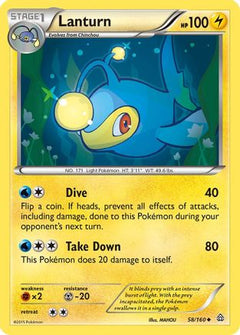 Lanturn (58/160) [XY: Primal Clash]-1