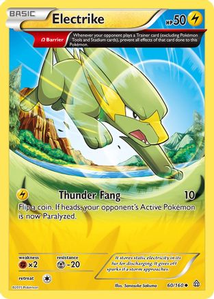 Electrike (60/160) [XY: Primal Clash]-1