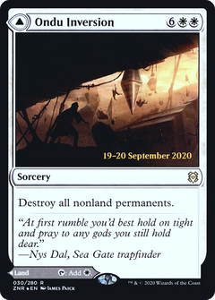 Ondu Inversion // Ondu Skyruins [Zendikar Rising Prerelease Promos]-3