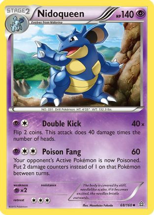 Nidoqueen (68/160) [XY: Primal Clash]-1