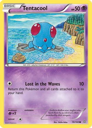 Tentacool (70/160) [XY: Primal Clash]-1