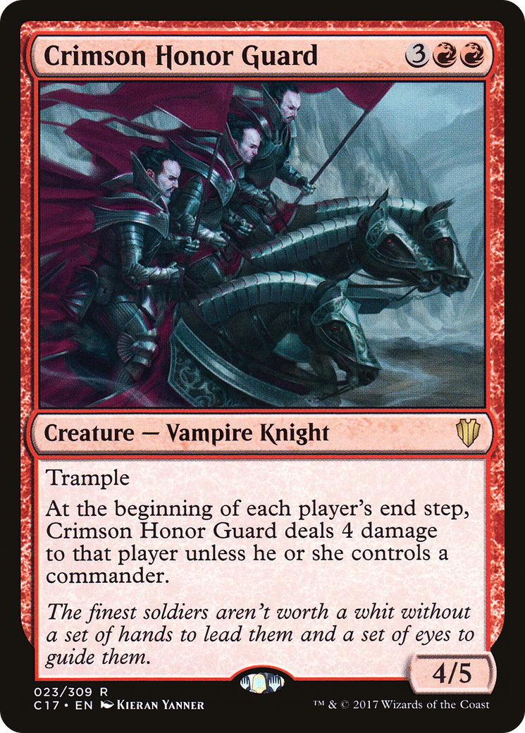 Crimson Honor Guard [Commander 2017]-1