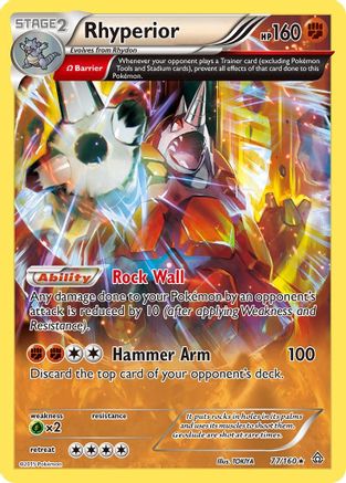 Rhyperior (77/160) [XY: Primal Clash]-1