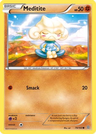 Meditite (79/160) [XY: Primal Clash]-1
