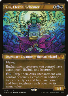 Zur, Eternal Schemer (Textured Foil) (DMU-368) - Dominaria United: (Showcase) Foil-1