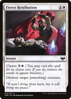 Fierce Retribution [Innistrad: Crimson Vow]-1