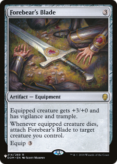 Forebear's Blade [The List]-1
