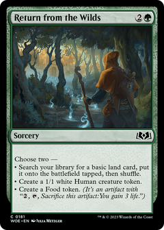Return from the Wilds [Wilds of Eldraine]-1