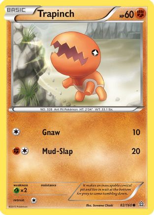 Trapinch (82/160) [XY: Primal Clash]-1