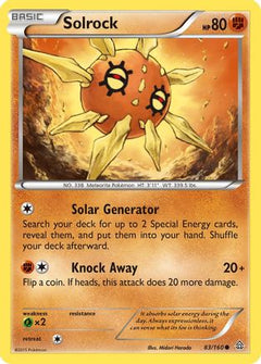 Solrock (83/160) [XY: Primal Clash]-1