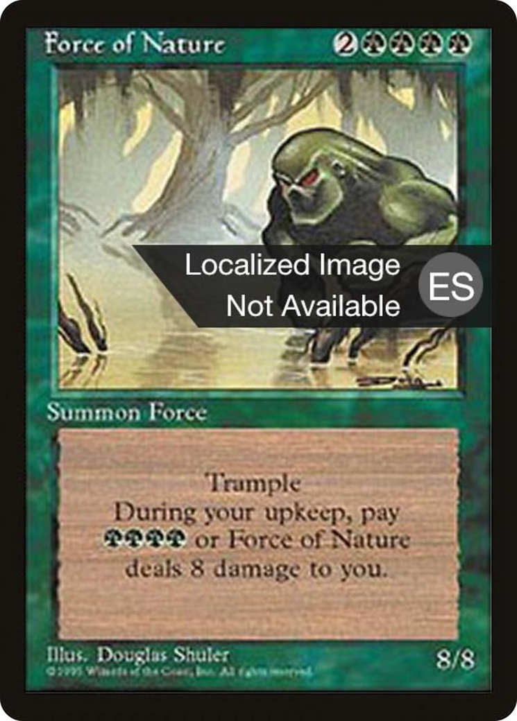 Force of Nature [Fourth Edition Foreign Black Border]-1