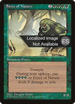 Force of Nature [Fourth Edition Foreign Black Border]-1