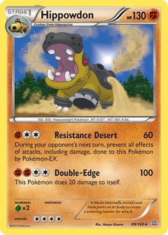 Hippowdon (88/160) [XY: Primal Clash]-1