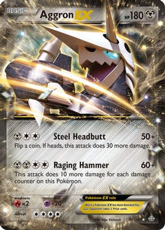 Aggron EX (93/160) [XY: Primal Clash]-1