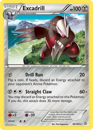 Excadrill (96/160) [XY: Primal Clash]-1