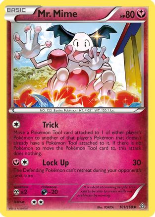 Mr. Mime (101/160) [XY: Primal Clash]-1