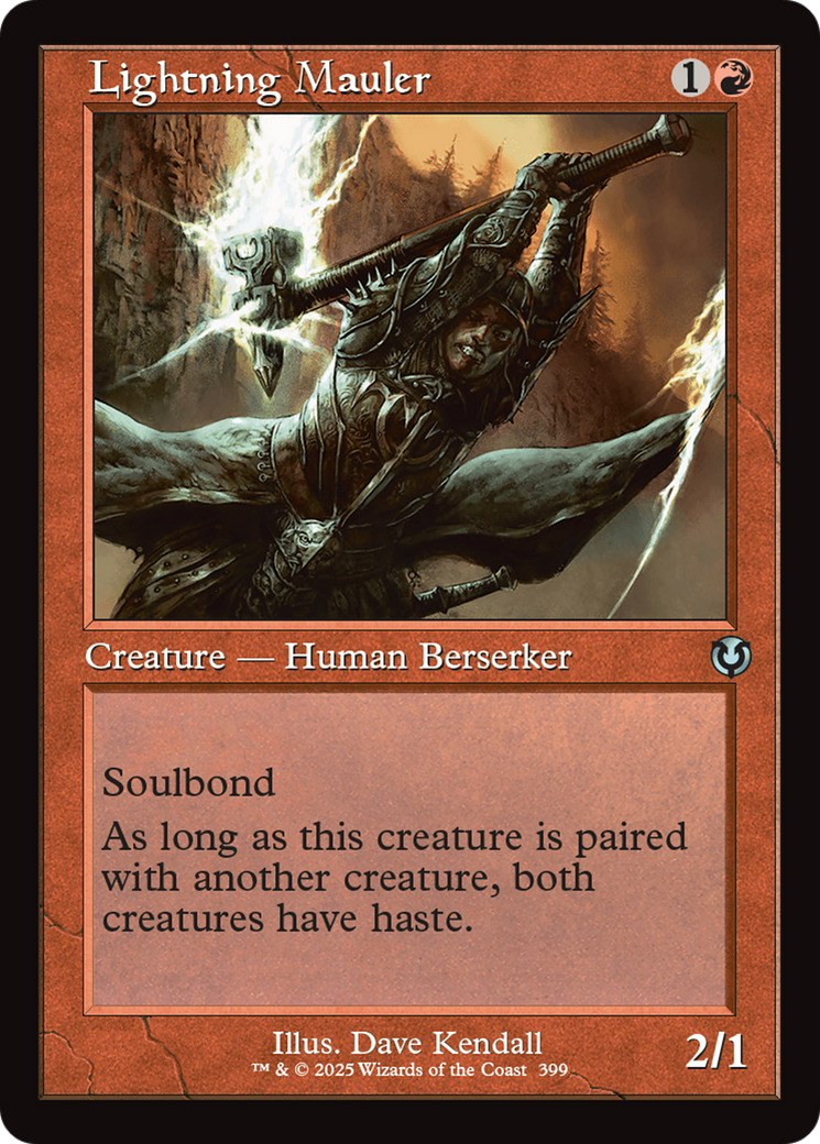 Lightning Mauler (Retro Frame) [Innistrad Remastered]-1